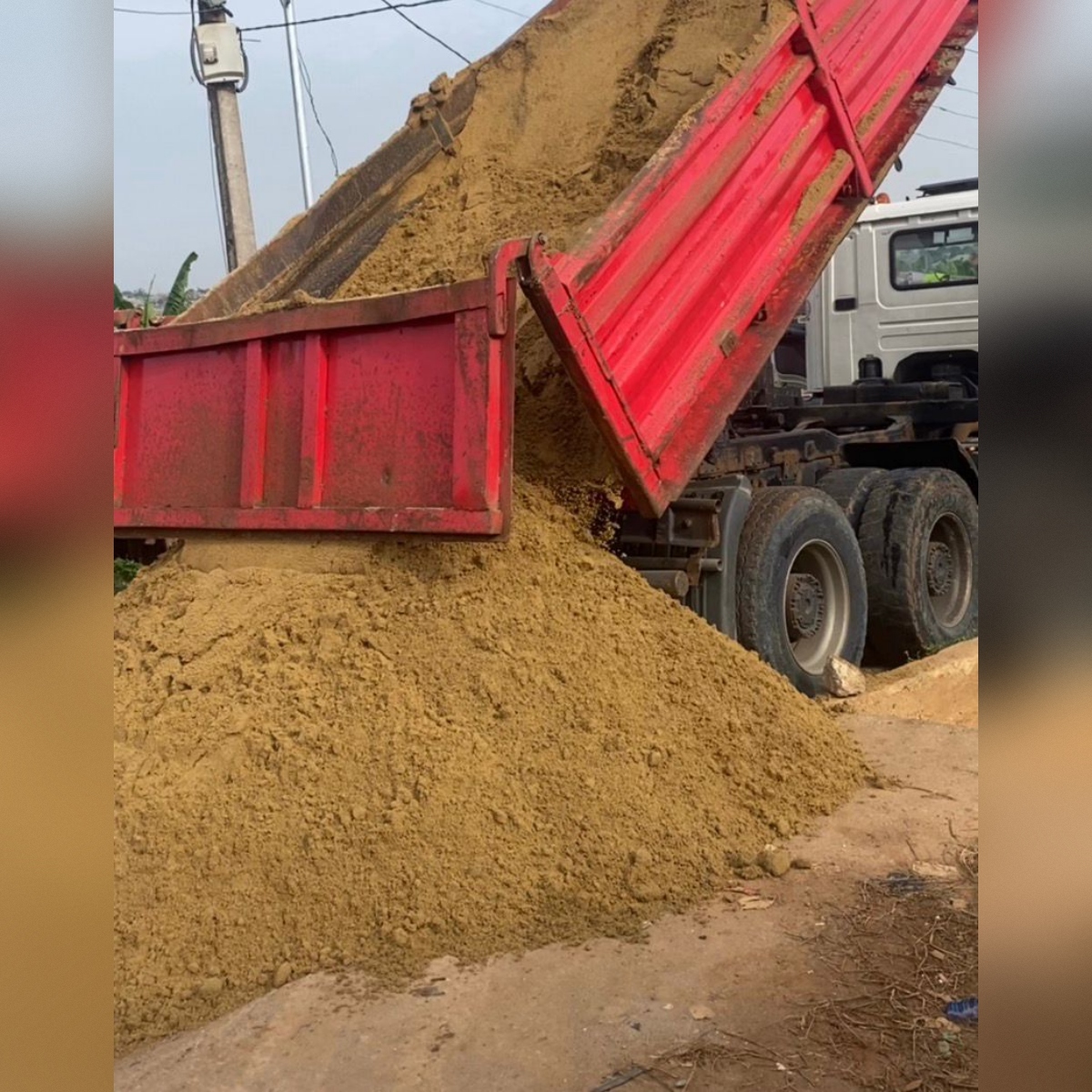 Sharp sand